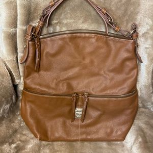 Dooney and Bourke leather hobo bag